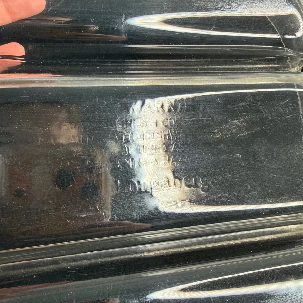 Longaberger Divided Tray Clear Liner 11